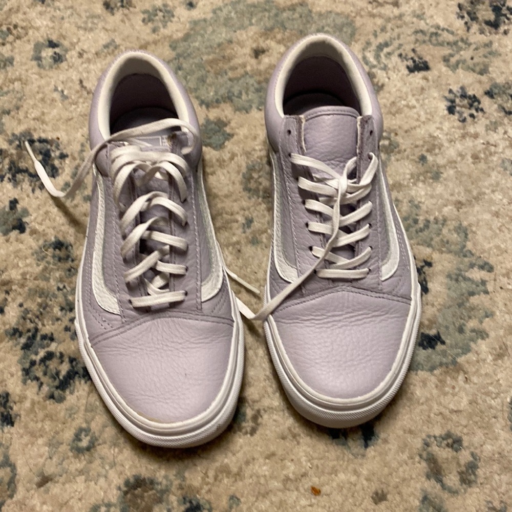Leather vans